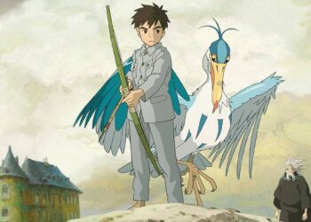 der junge und der reiher