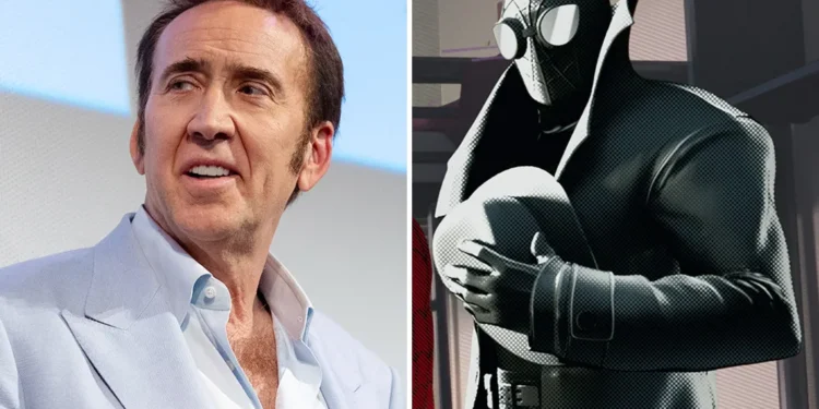 Nicolas Cage als Spider-Man Noir